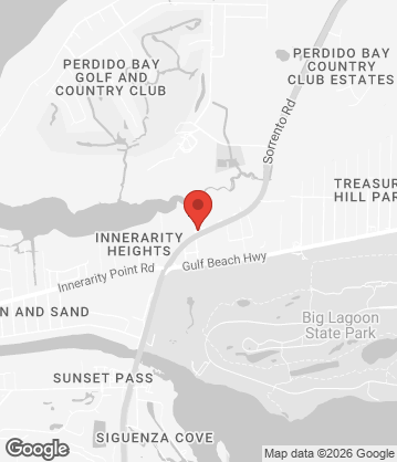 Map of Pizzalute - 13160 Sorrento Road, Pensacola, FL, 32507, US
